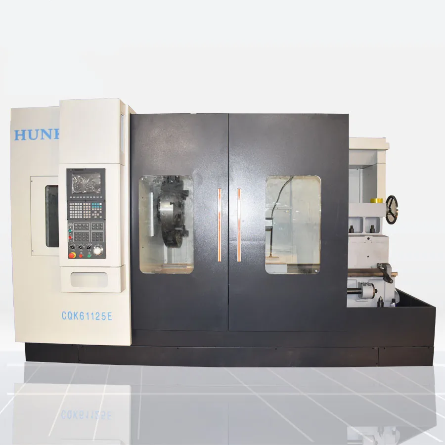 Horizontal Automatic best cnc lathe price CK61125 desktop cnc lathe machine tools with CE