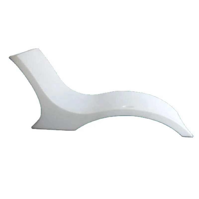 Ledge tanning beach  chair chaise lounge  outdoor garden patio furniture for pool chaise lounge   with cup holder sun loungers