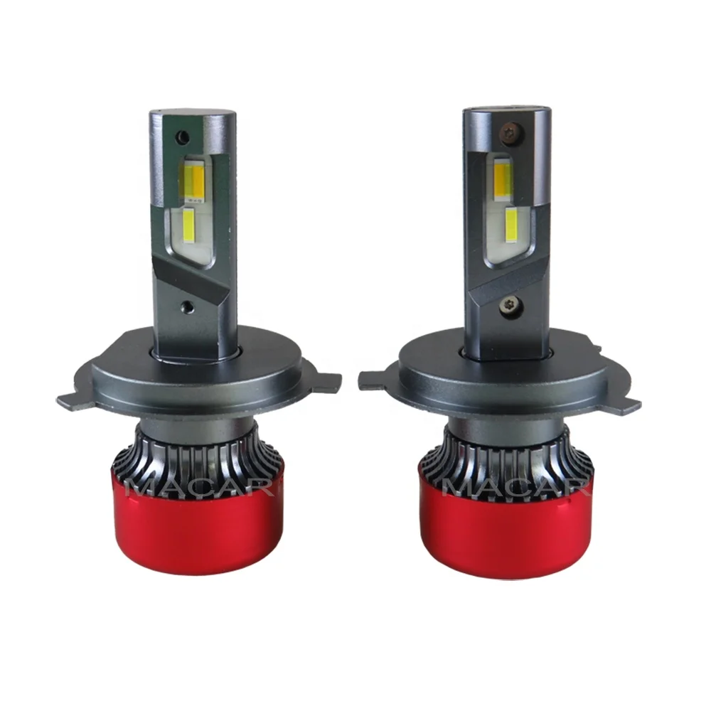 MACAR 2022 New design high power LED Canbus H7 H4 LED Headlight Bulbs for All Car