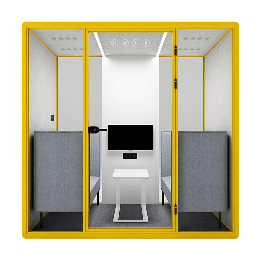 Factory Customized Privacy Soundproof Phone Booth Telephone Booth For Office