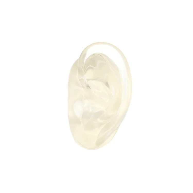 Silicone Ear Model For display of BTE,RIC,ITE,ITC,CIC,IIC Audifono RIC