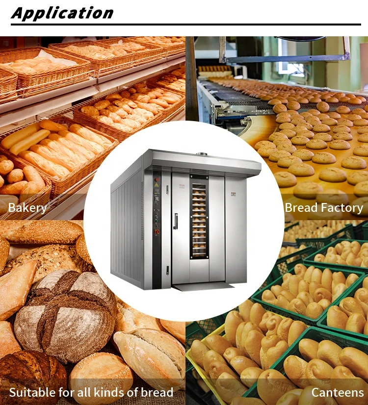 12/16/32/64  Gas Electric Diesel Commercial Oven Bakery Oven for Sale with CE