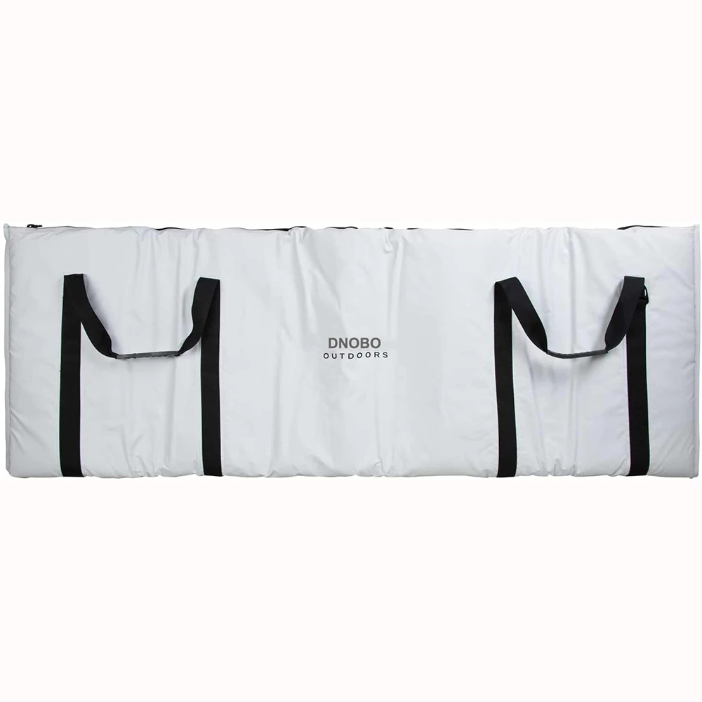 Leak proof waterproof fish bag insulated PVC custom logo live fish transport fish kill cooler fishing bag with valve