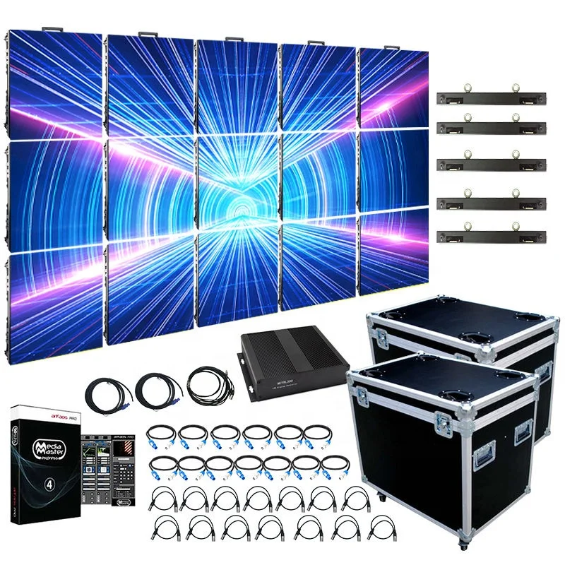 Led видео настенный P1.2 P1.5 P2.9 P3.91 P4.81 Аренда Крытый светодиодный экран для концертного мероприятия