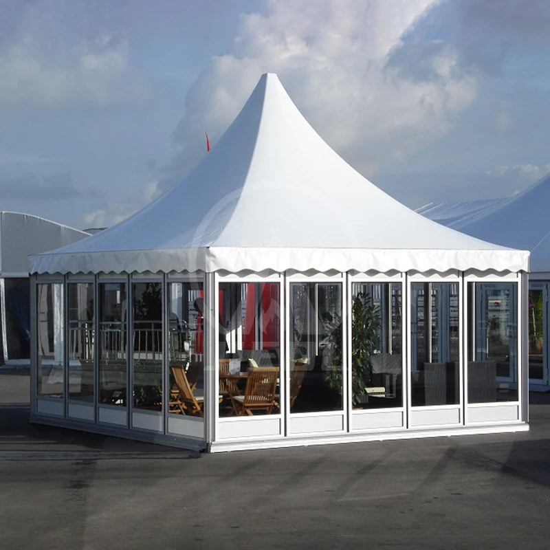 Large big industrial aluminum frame structure modern design quick installation warehouse tent