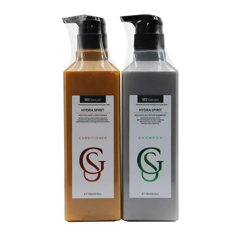 
Wholesale High Quality Best Moisturizing Bulk Shampoo and Conditioner Argan Oil Free Hair Care Set 