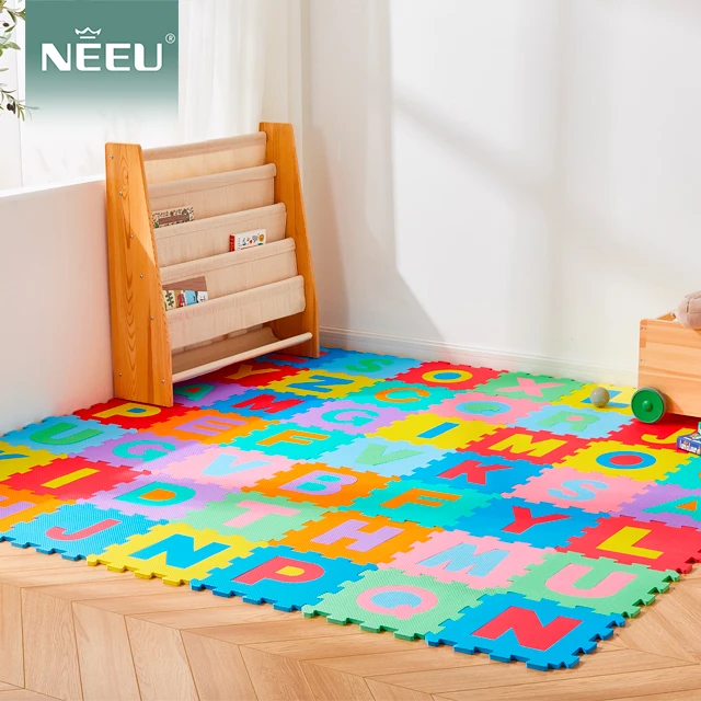 Alphabet ABC Floor Play Mat for Ages 3+ (Foam Puzzle Play Mat)
