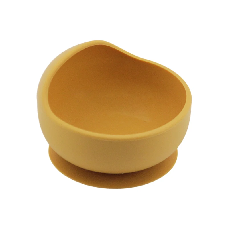 High Quality baby feeding Bowl Tableware Factory whole sale Silicone Suction Bowl