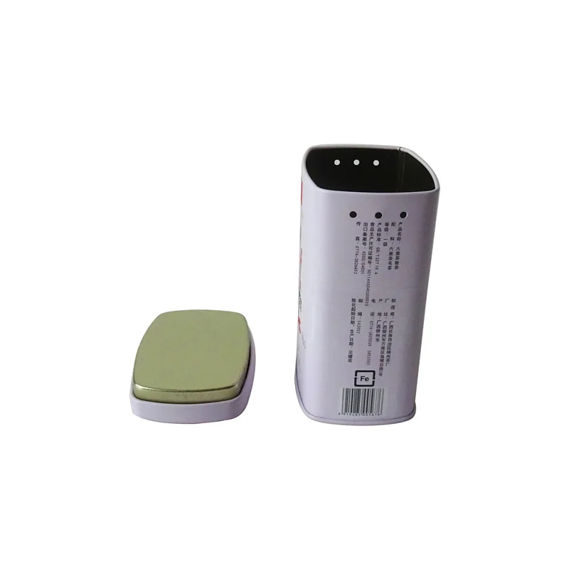 High Quality Rectangular airtight Tea Tin Box packaging coffee tin can