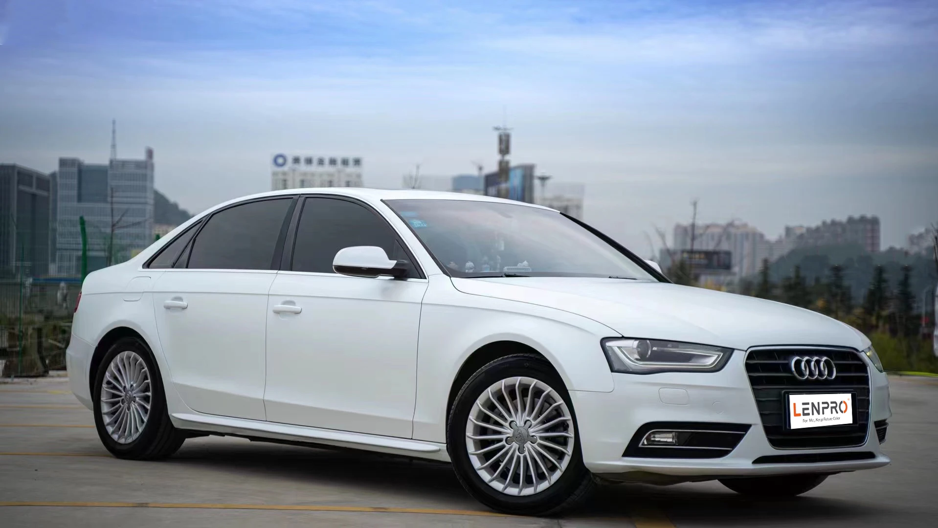 Пленка для автомобиля LENPRO из высококачественной бумаги на заказ, автомобильные аксессуары, виниловая пленка, матовая жемчужная белая пленка для автомобиля, виниловая пленка