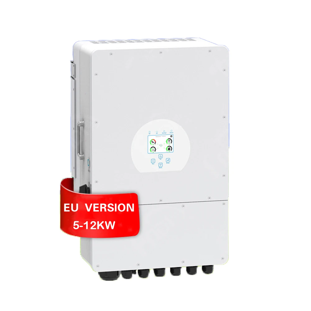 Deye Гибридный инвертор 5kw 8kw 12kw Sun-12k-sg04lp3-eu солнечный питания зарядное устройство системы 10kw 3-фазовый Инвертор солнечной энергии