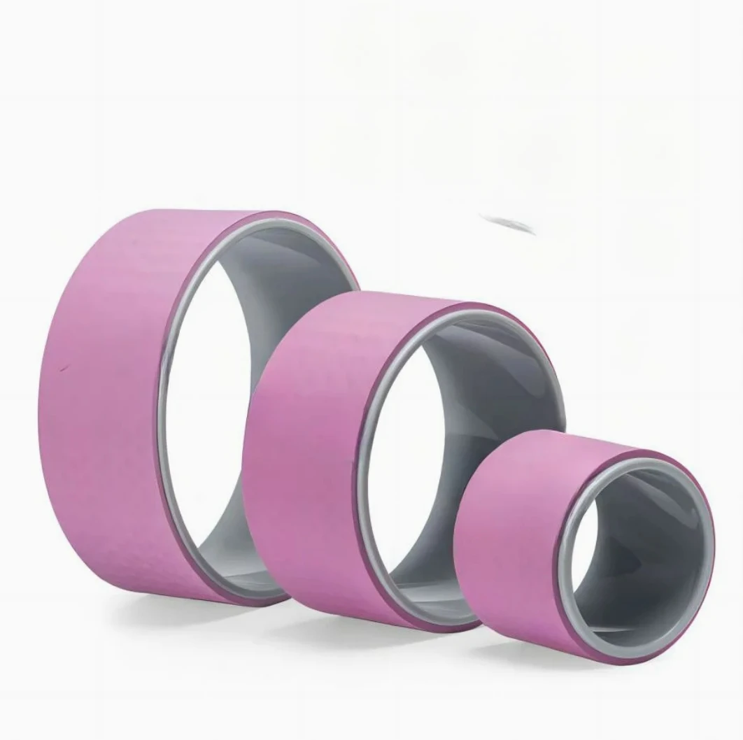 Customized LG eco-friendly yoga wheels and perfect back pain treatment stretchers for relieving exercise and fitness equipment