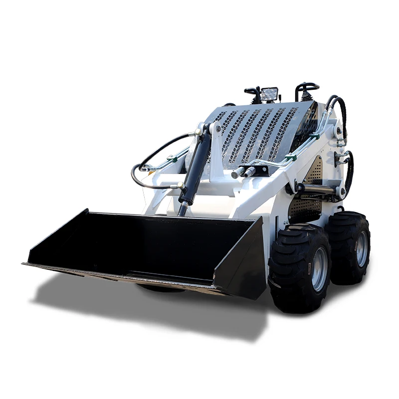 Hot-Selling Caterpillar Mini Tractors Diesel Engine Track Drive Backhoe Loader with 0.5 Ton Slip Loader and Bucket Attachment