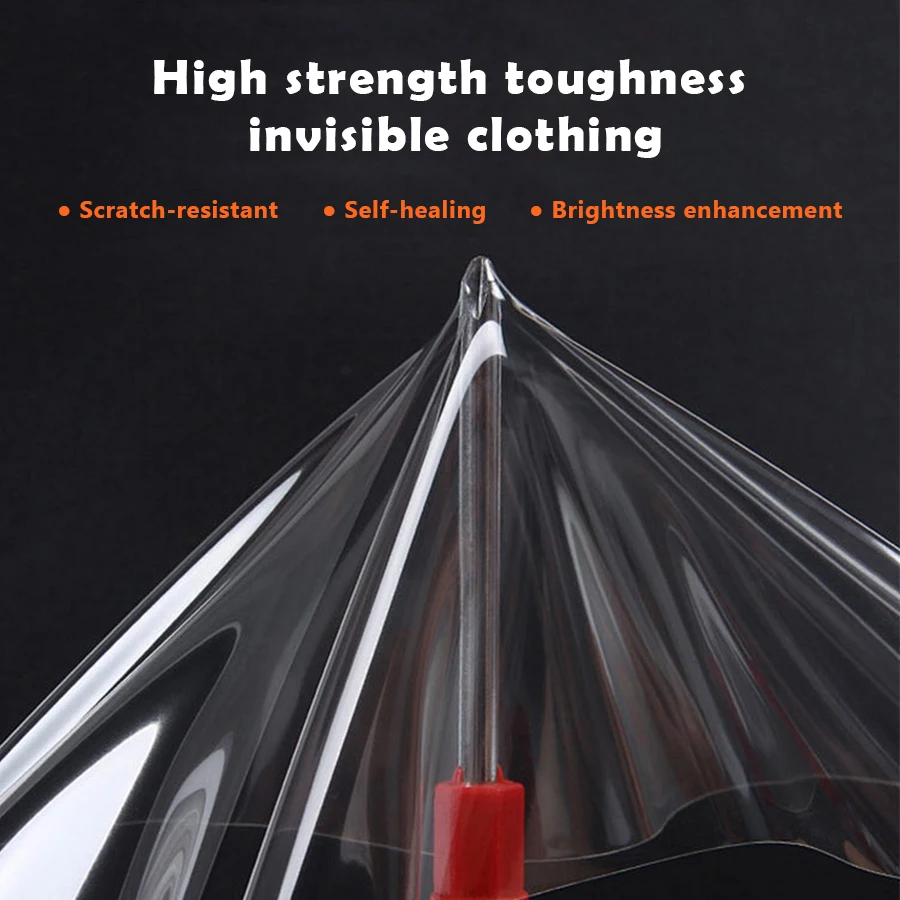 NASIDO TPU 6.5mil High Gloss Clear PPF Protective Film Self-Adhesive Anti-Scratch Body Paint for Cars