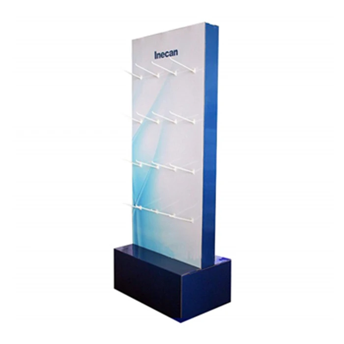 Factory Price Plate Collapsible Placemat Showy Beauty Store Supermarket Paper Lays Shopping Mall Display Rack For Hanging Item