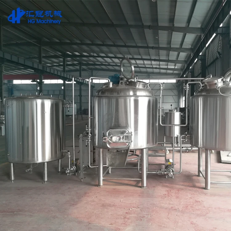 Одежда высшего качества 10Bbl пиво оборудование стоимость пивоварня пивоварения для Паб Craft пивоварения машины