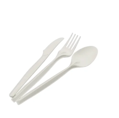 individually wrapped plastic cutlery eco friendly soup spoon coffee disposable coffee spoon set