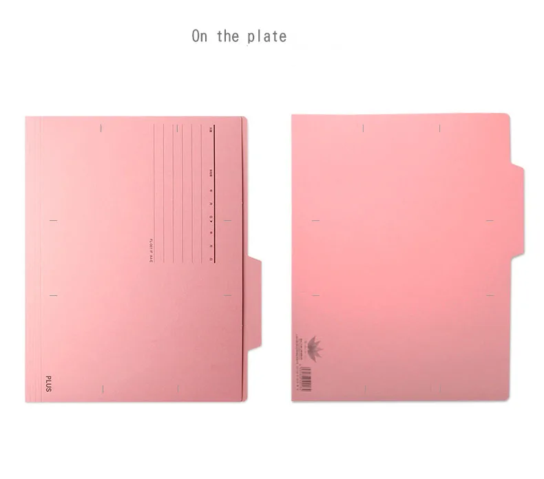 Custom manila folders double spring clip file A4 FC size available with PP Eco Friendly Material