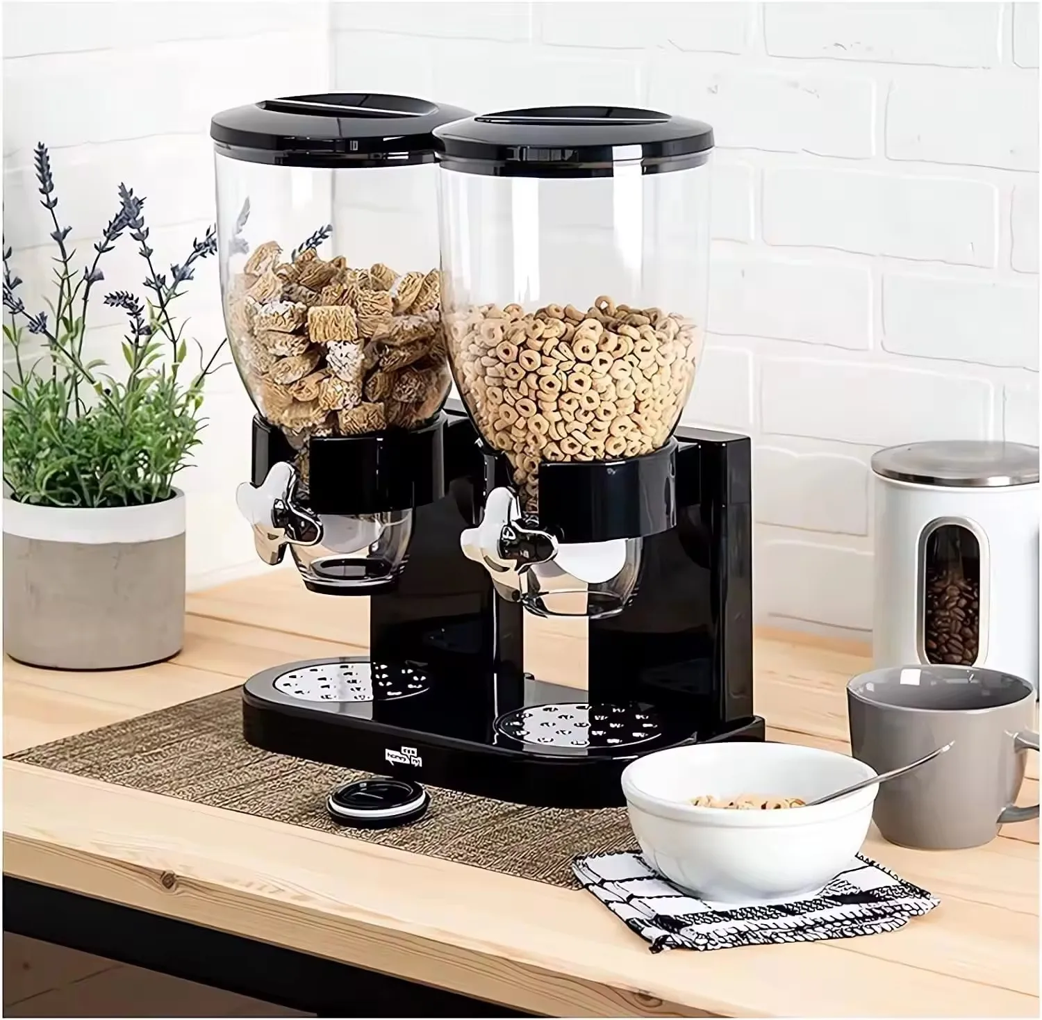 Large Capacity food grade   Dispenser Storage Containers Oatmeal Nuts Candy Dispenser Jars Kitchen Cereal Storage Containers