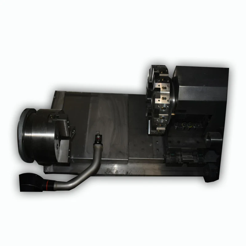 Horizontal China CNC Mini Lathe Machine 8 Post Turret Horizontal CNC Lathe Price