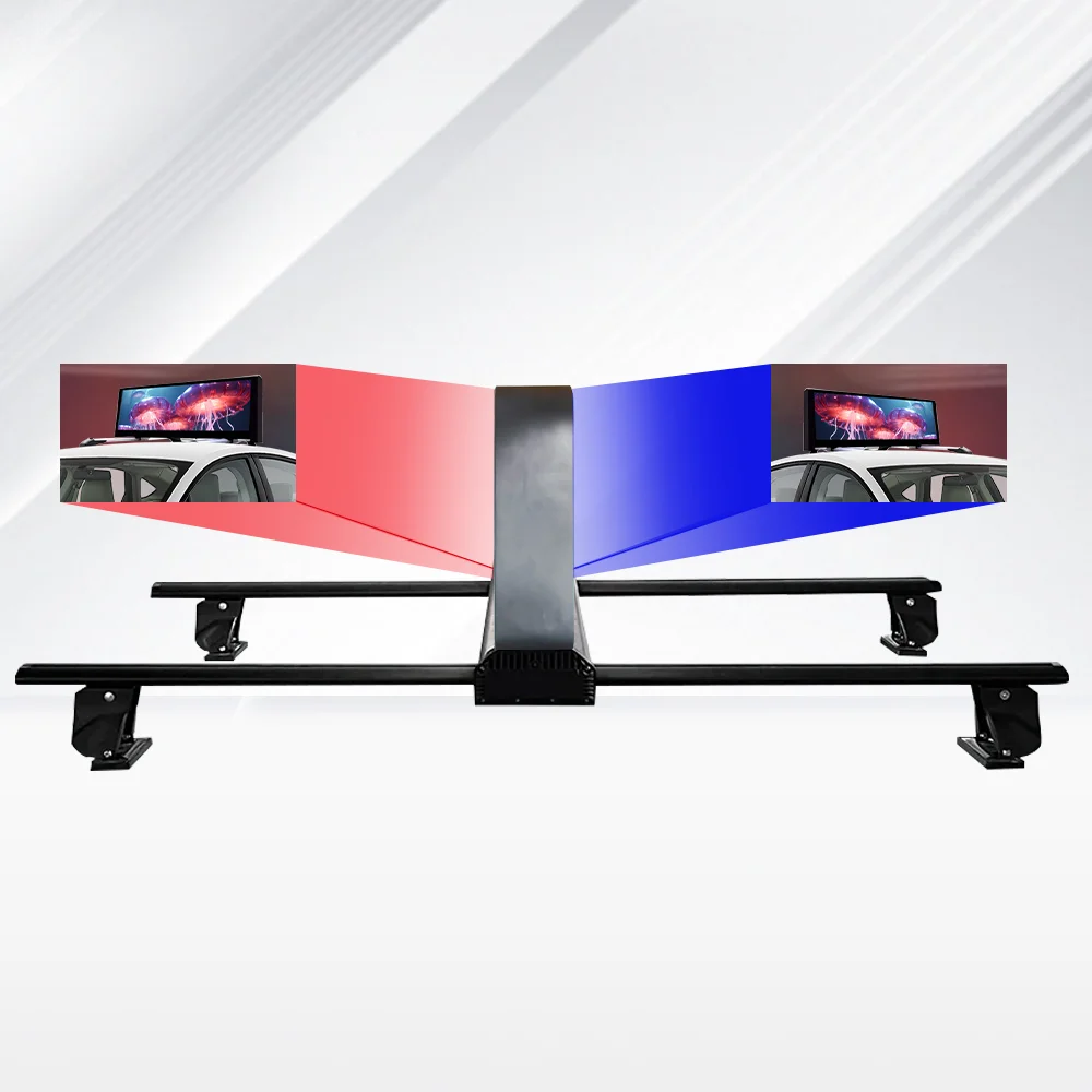 Taxi Top Led Display Taxi Advertising Screens Led Taxi Display Car Led Display Screen Synchronous/Asynchronous Double Face LED