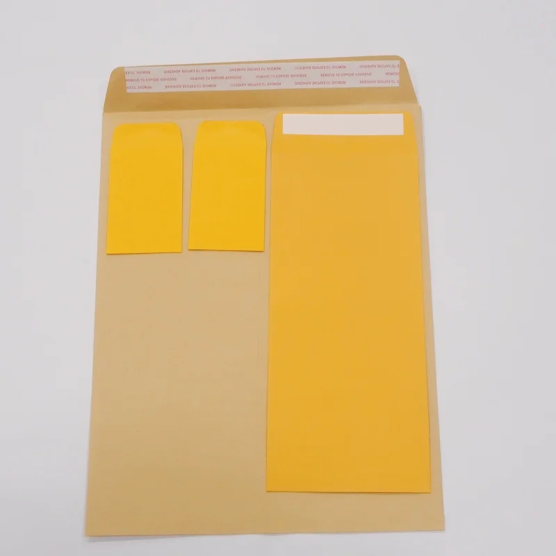 Factory Cheapest Business Custom C5 /a4 Brown manila Kraft envelope Business letter gold kraft envelope