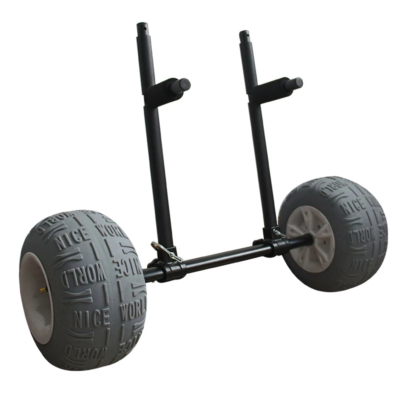 Big Sand Surfer Kayak Carrier Cart Dolly Beach Balloon Tires Aluminum Kayak Trailer Surfboard Beach Cart Surfboard Carrier