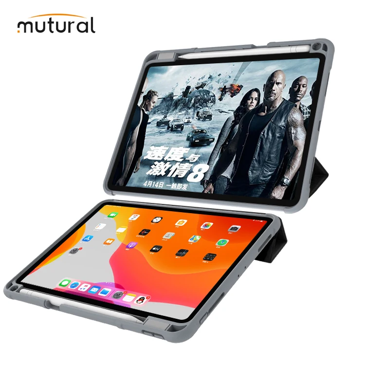 Новейший сверхпрочный чехол для iPad 10 2 дюйма Ультратонкий планшета из искусственной