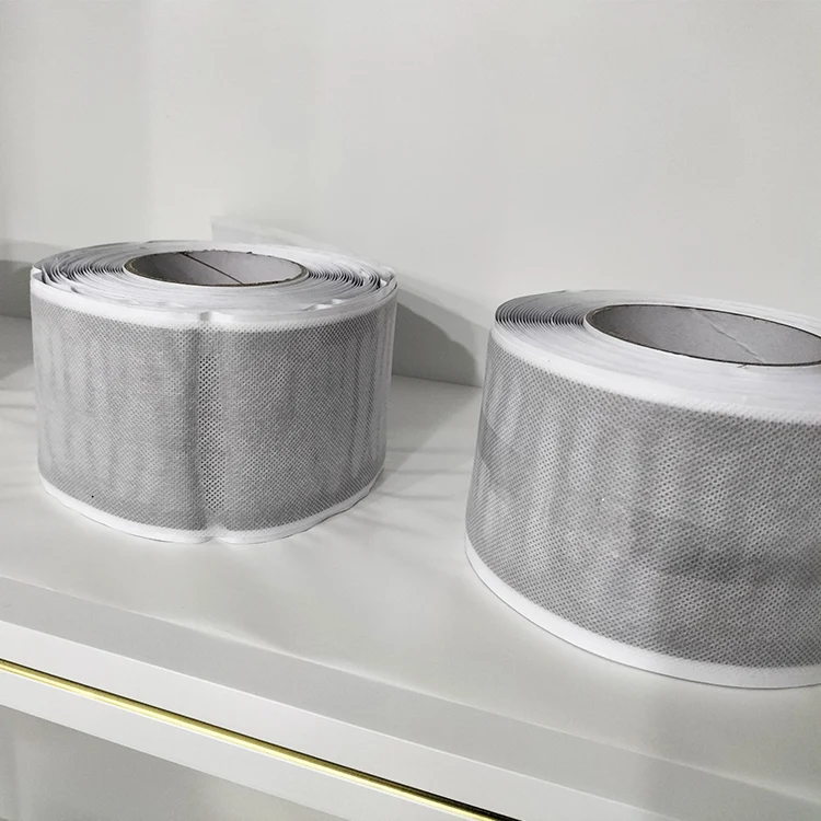 Waterproof Sealing Butyl Tape Strong Adhesion HDPE Geomembrane Tape Single Sided Non Woven Butyl Rubber Tape for Construction