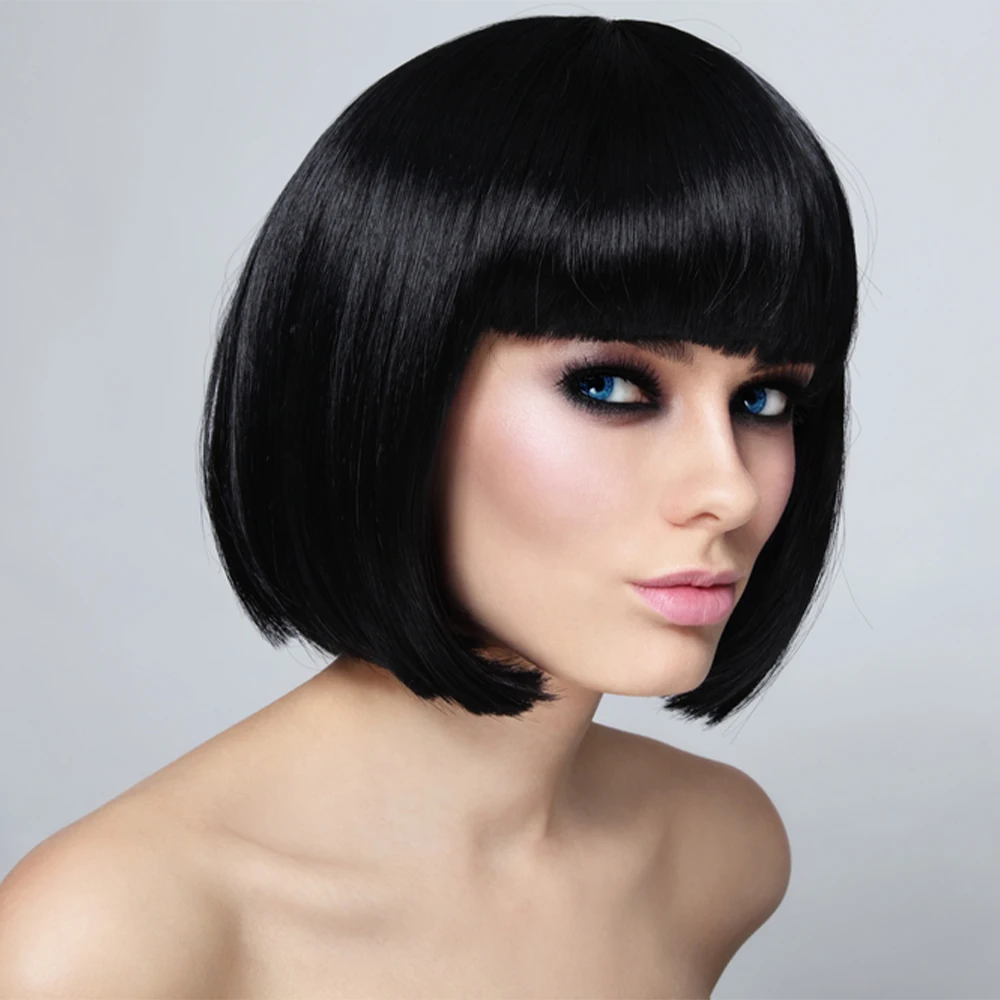 
human hair wigs guangzhou huayao woman wigs natural hair bang wig human hair 