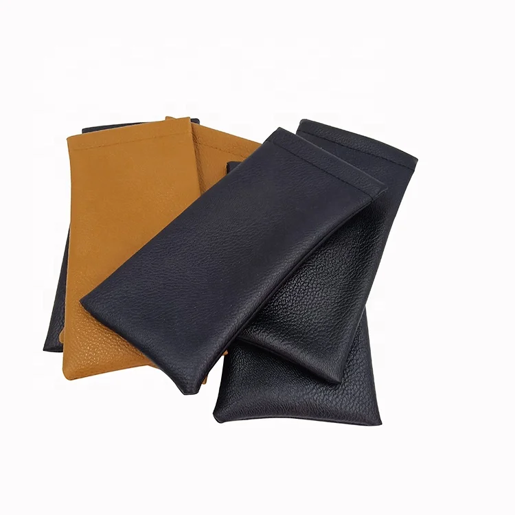 sunglasses bag logo plastic microfibre case cloth purple transparent glass bag