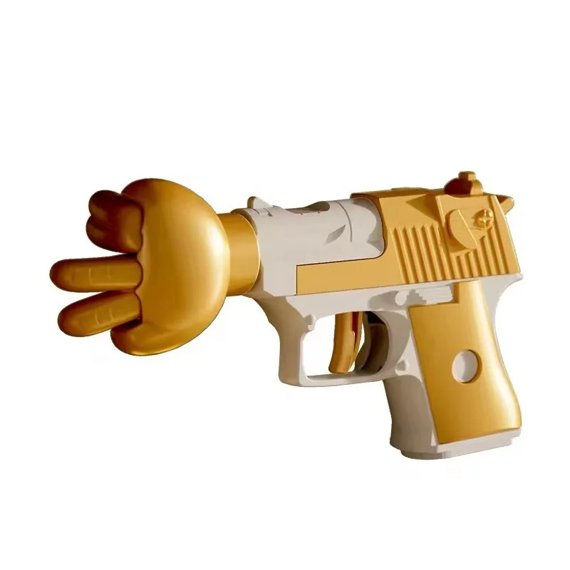 New Decompression Party Novelty Toys Finger Guessing Game Fist Gun Rock Paper Scissors Toys