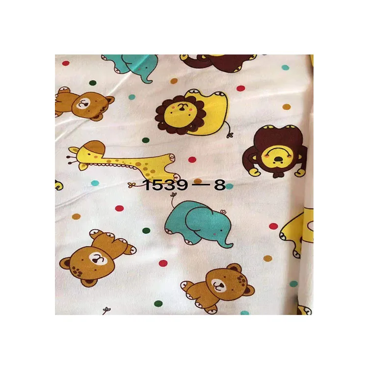 Cotton 150gsm Flannel Kigurumi Animals tiger elephoant Adult and Kids Onesie pajamas fabric