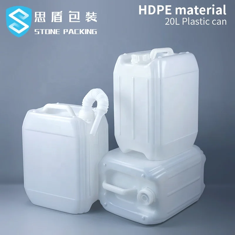  20 л пластиковый jerrycan HDPE литров контейнер для химической жидкости с винтовой крышкой кг барабан ведро