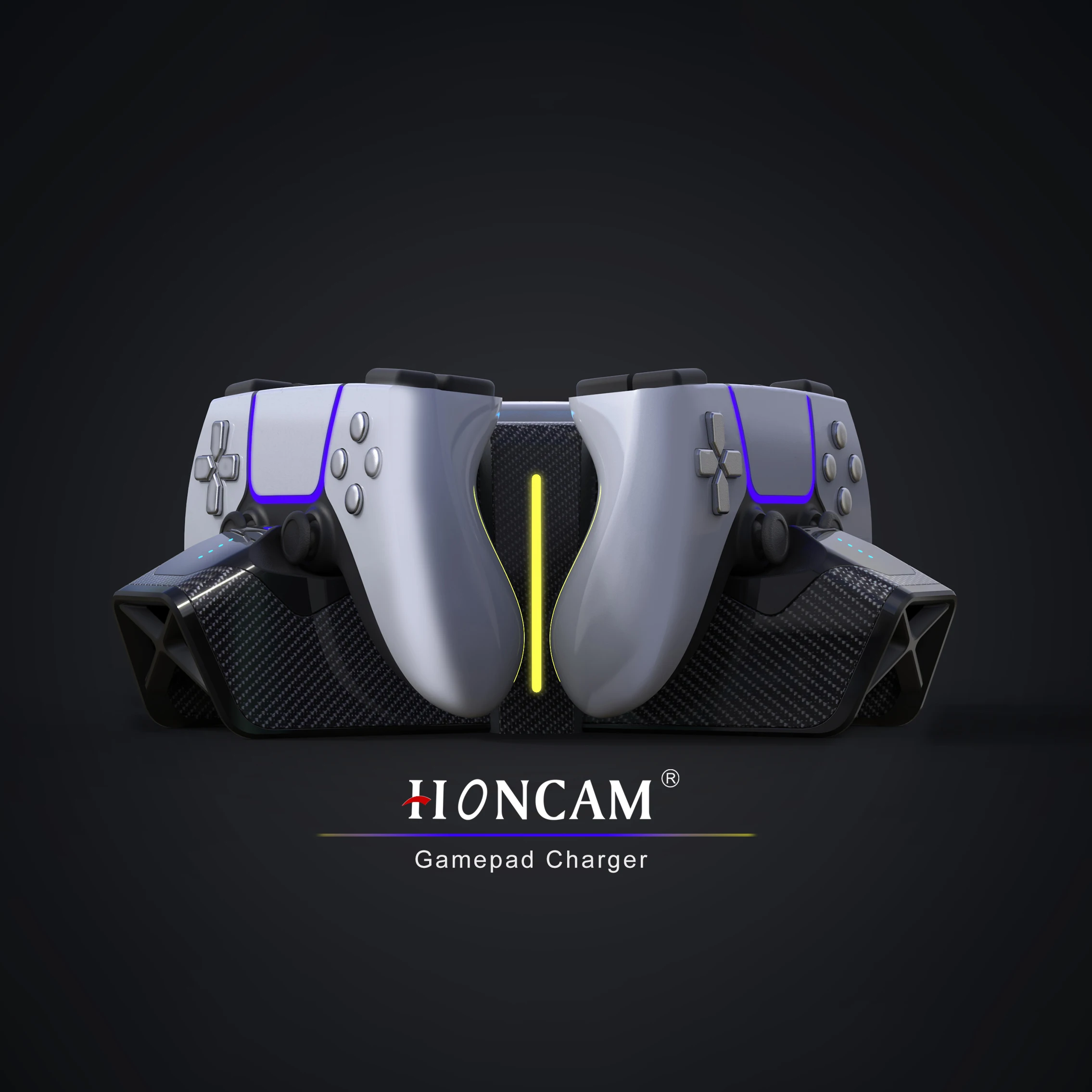  Honcam Лидер продаж PS5 аксессуары Dualsense контроллер зарядная станция Подставка для Playstation