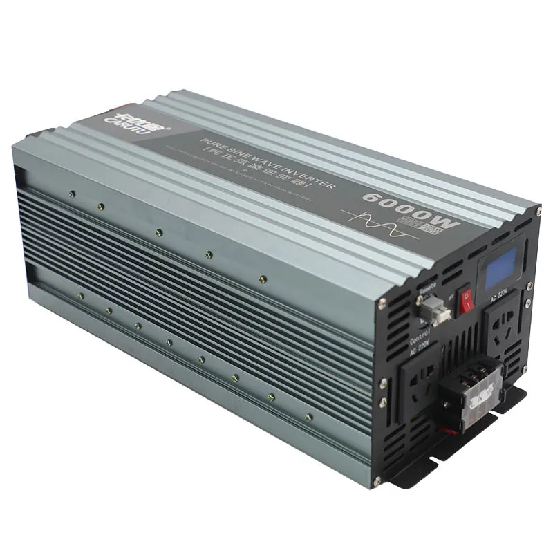 48V Pure Sine Wave Power 12V Invert 24V 220V High 24 V Ac Dc Sinewave Off Grid 110V Inverter 6000W