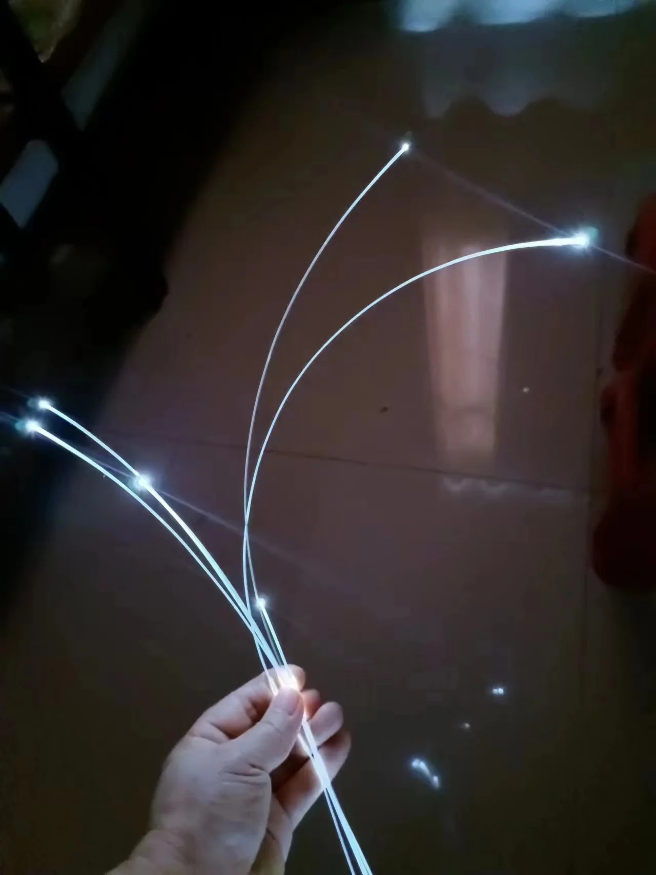 0.75mm End Glow Fiber Optic for Ceiling Light Led Fiber Optic Lights