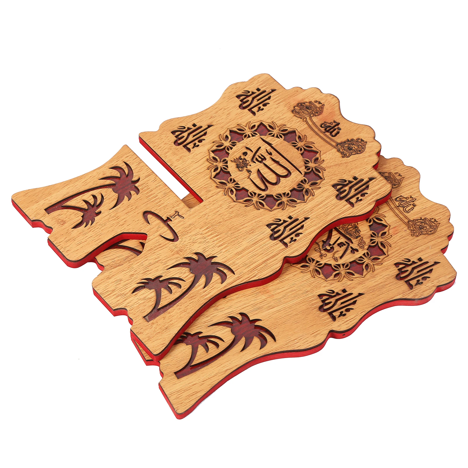 
Ready Stock Wooden Bookshelf Islamic Gift Quran Koran Bookshelf 