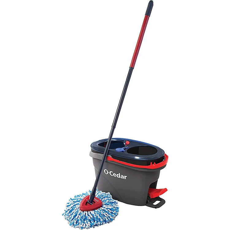 Household Spin Mops Manufacture Magic 360 Degree Lazy Mop With Stainless Steel Bucket Cleaning Floor Mop Set