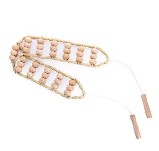 3 pcs Wooden facial rolling tendon stick wooden scraping massage cup head massager V-face slimming face massage