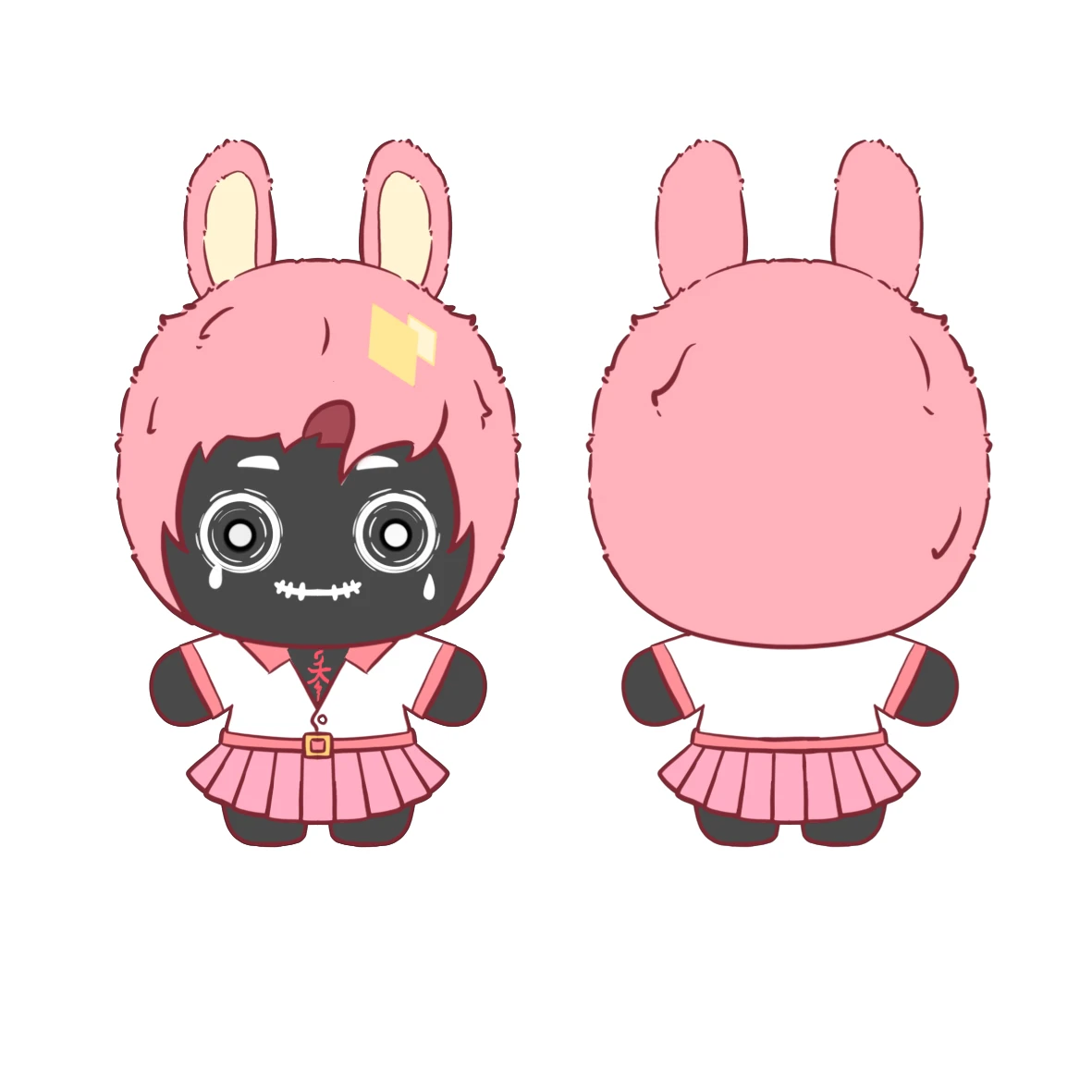 20cm 25cm GaoPeng Custom Designer Doll Customized Style Plushie Kpop Merch Cute Plush Doll With Removable Clothes