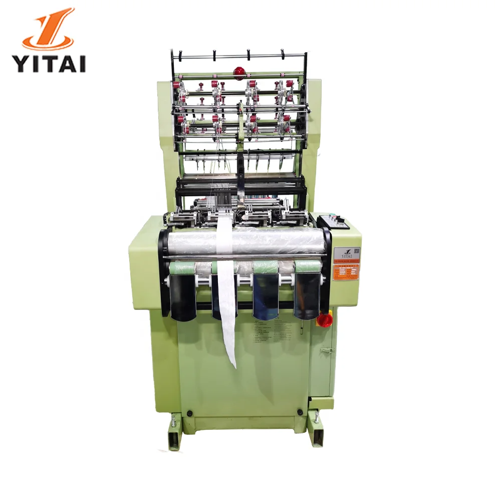 Manufacturer YTB-T 4/110 4/80 High Speed Needle Loom Automatic Narrow Fabric Curtain Tape Making Maschines Needle Loom For Sale