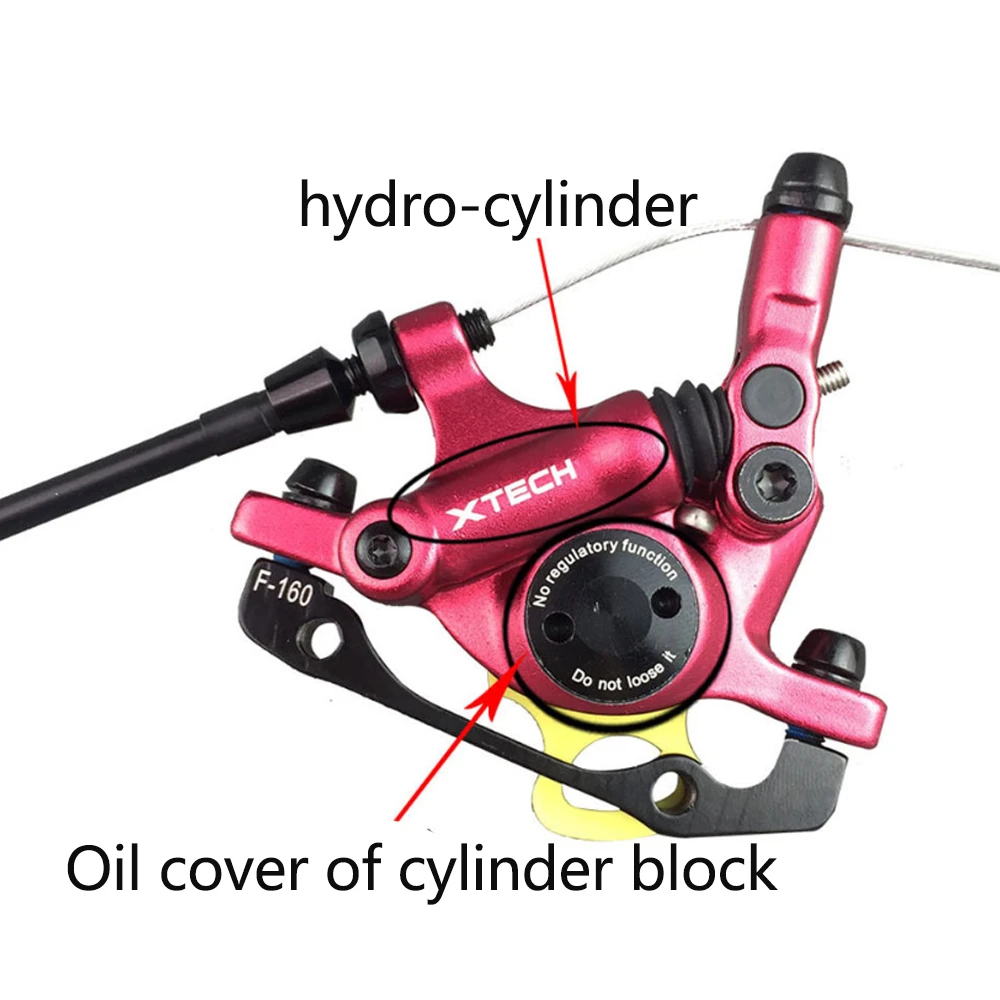 ZOOM Mountain Bike Line Pull Hydraulic Disc Brake Caliper Front Or Rear One MTB Hydraulic Disc Brake Set