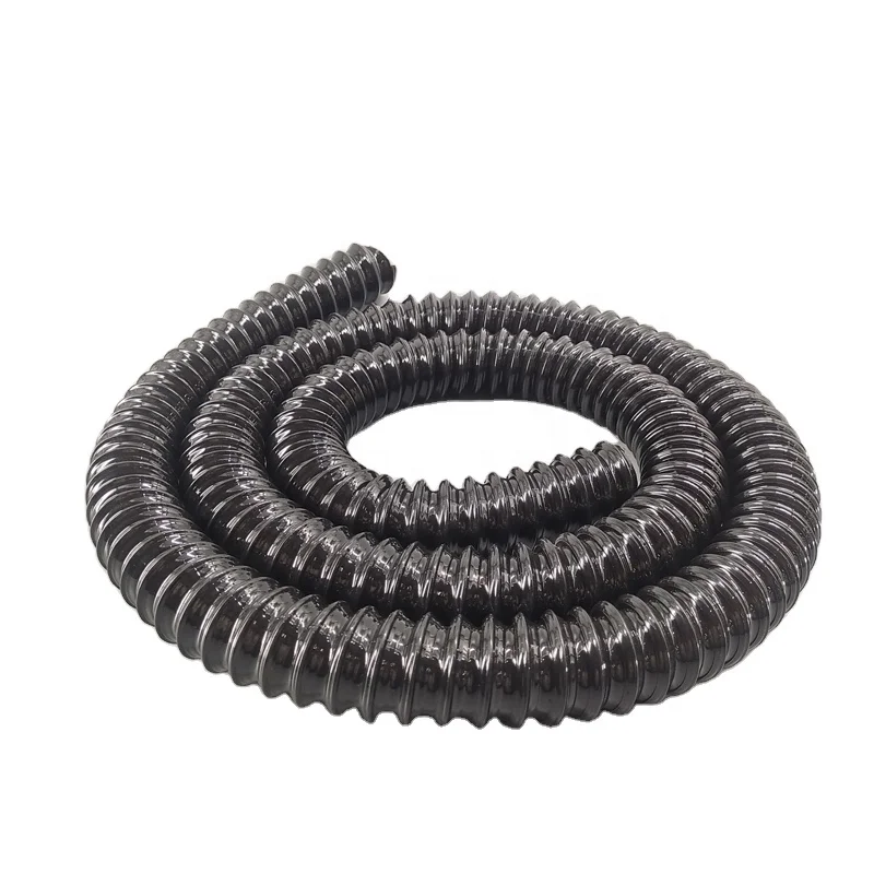 Гибкие полиуретановые трубы для труб из проволоки, плавное всасывание пыли воздуха, силиконовый шланг высокого давления