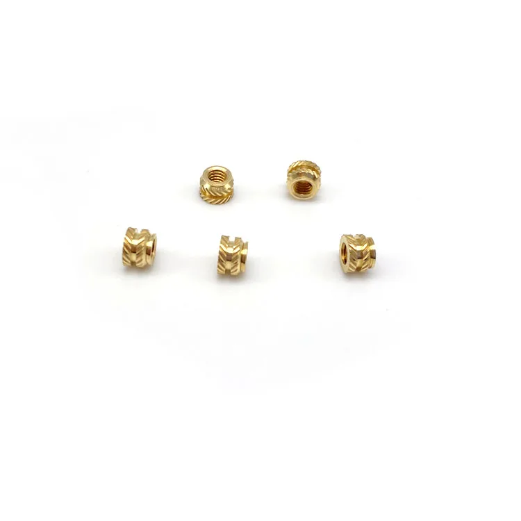OEM ODM Nut Wholesale Countersunk Head Knurled Steel Thumb M3 Hand Tighten Hex Lock M4 Thread Insert Brass Nut