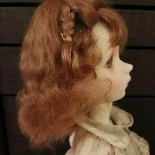 Blythe Doll Hair Extensions camel Mohair Goat Yak tail hair Hair