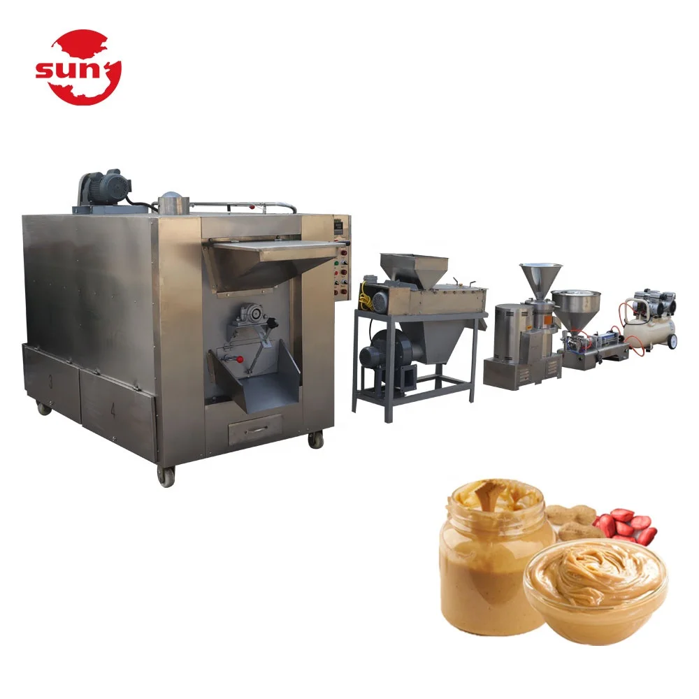 Automatic low price peanut paste milling machine colloid mill chickpea paste all nuts butter peanuts machine line