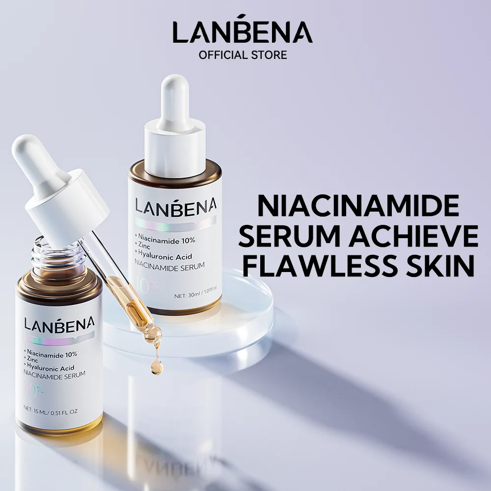 Lanbena skin care niacinamide Whitening serum for face hyaluronic acid serum