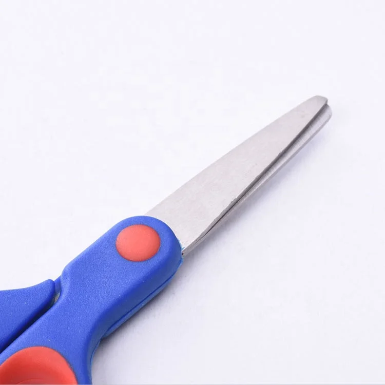 Multipurpose Sharp Color Plastic Left Handle Blade Shears Scissors Multipurpose for Office Home School Scissors