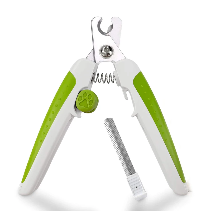 Professional Pet Nail Clippers and Claw Trimmer with Safety For Animals Paws Grooming Dog Cat Clippers